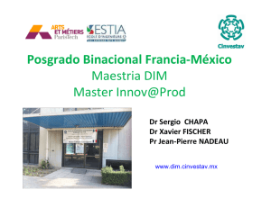 Posgrado Binacional Francia-México
