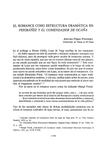 pdf El romance como estructura dramática en "Peribáñez y el