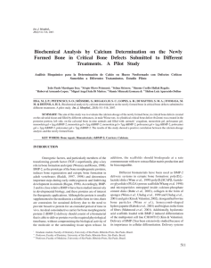 Biochemical Analysis by Calcium Determination on the