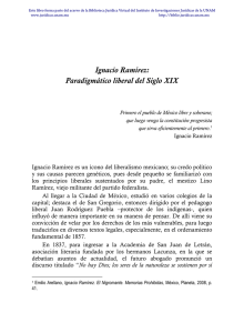 Ignacio Ramírez: Paradigmático liberal del Siglo XIX