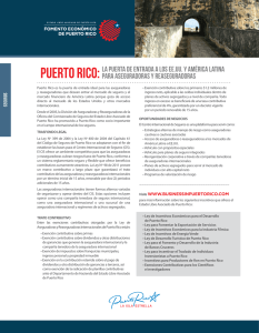 PUERTO RICO:LA PUERTA DE ENTRADA A LOS EE.UU. Y
