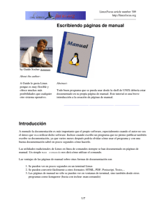 lf309, UNIXBasics: Escribiendo páginas de manual