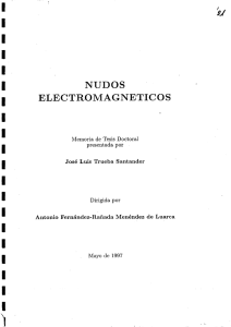 nudos electromagneticos - Biblioteca Complutense