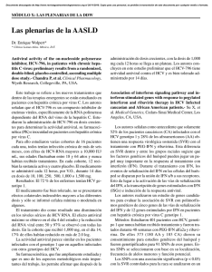 Las plenarias de la AASLD - Revista de Gastroenterología de México