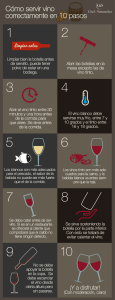 Cómo servir vino correctamente en 10 pasos