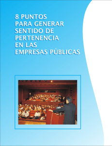 folleto sentido de pertenencia - Repositorio Institucional UAO