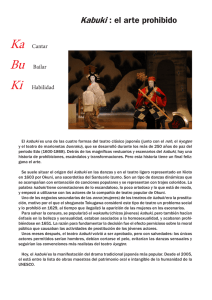 Kabuki : el arte prohibido