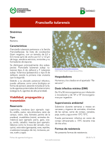 Francisella tularensis - Instituto Nacional de Seguridad e Higiene en
