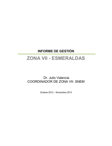 ZONA VII - ESMERALDAS