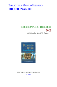 Diccionario Biblico - NZ - Iglesia Catolica de Cristo Rey