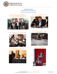 OAS Bahamas Cadastre Conference / Department of Lands and