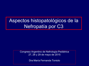 Aspectos histopatológicos de la Nefropatía por C3