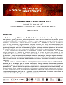 seminario historia de las inquisiciones.