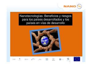 Nanotecnologías: Beneficios y riesgos para los países