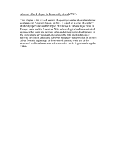 Abstract of book chapter in Ferrocarril y ciudad _2002 - IIEP