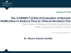 Ateneo 2 The CONNECT (Clinical Evaluation of Remote Notification