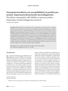 Neuropatía hereditaria con susceptibilidad a la parálisis por presión