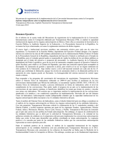 Resumen Ejecutivo - Transparencia Mexicana