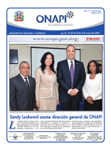 Sandy Lockward asume dirección general de ONAPI