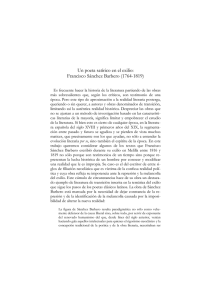 Francisco Sánchez Barbero - Biblioteca Virtual Miguel de Cervantes