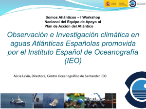 Research AND Operational Activities of the IEO