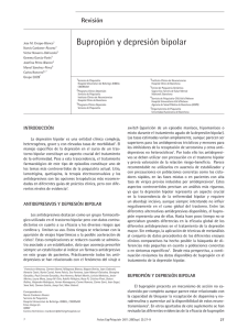 Bupropión y depresión bipolar - Actas Españolas de Psiquiatría