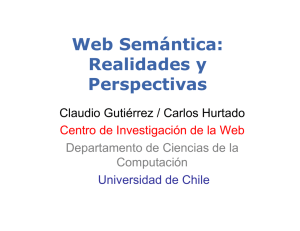 La Web Semántica - Centro de Investigación de la Web