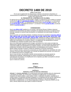 decreto 1469 de 2010 - Trámites en Barranquilla