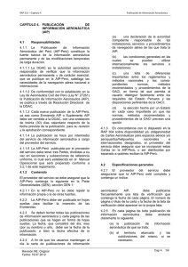 CAPÍTULO 4. PUBLICACIÓN DE INFORMACIÓN AERONÁUTICA