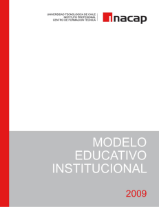 Modelo Educativo Institucional