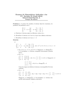 Junio 2012 - Matemáticas con Derive