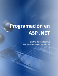 Programación en ASP .NET