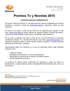 Premios Tv y Novelas 2015