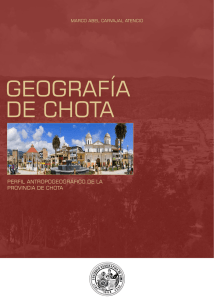 geografía de chota - Sociedad Geográfica de Lima
