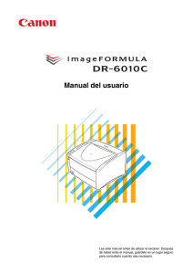 DR-6010C Manual del usuario
