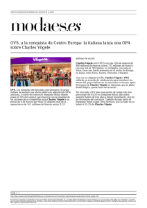 OVS, a la conquista de Centro Europa: la italiana lanza