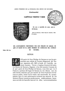 Libro primero de la nobleza del Reino de Navarra, mandado