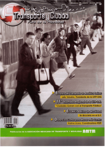Palma Tools y USTRAN en la revista Transporte y Ciudad de México