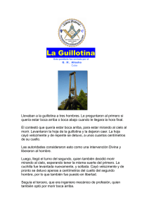 La Guillotina - The Goat Blog