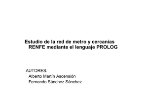 Estudio de la red de metro y cercanías RENFE mediante el lenguaje