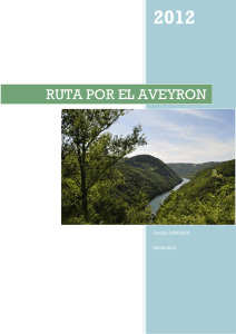 RUTA POR EL AVEYRON