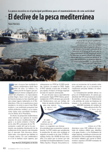 El declive de la pesca mediterránea