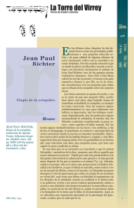 418 – JEAN PAUL RICHTER, Elogio de la estupidez, por Javier