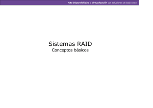 Sistemas RAID