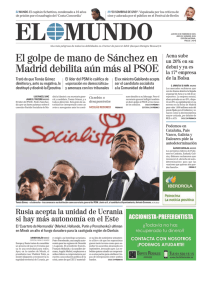 El golpe de mano de Sánchez en Madrid debilita aún