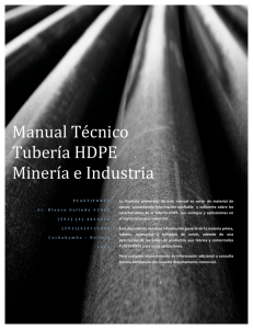 Manual Técnico Tubería HDPE Minería e Industria
