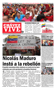El pueblo venezolano debe rebelarse en contra de las leyes