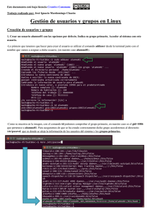 Gestión de usuarios en Linux