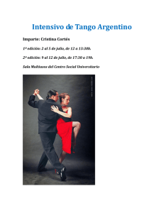 Intensivo de Tango Argentino
