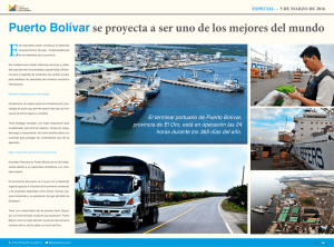Puerto Bolívar se proyecta a ser uno de los mejores del mundo